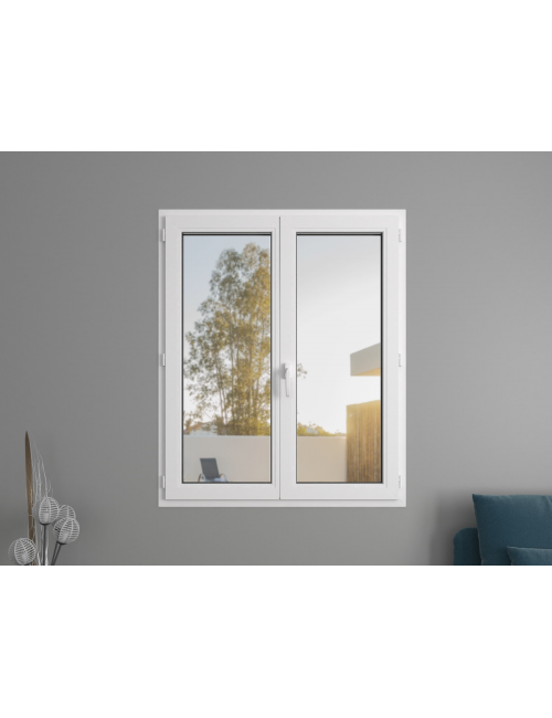 Fenêtre PVC 2 Vantaux - Isolation, Esthétique et Sécurité Renforcée - Habitat83.com