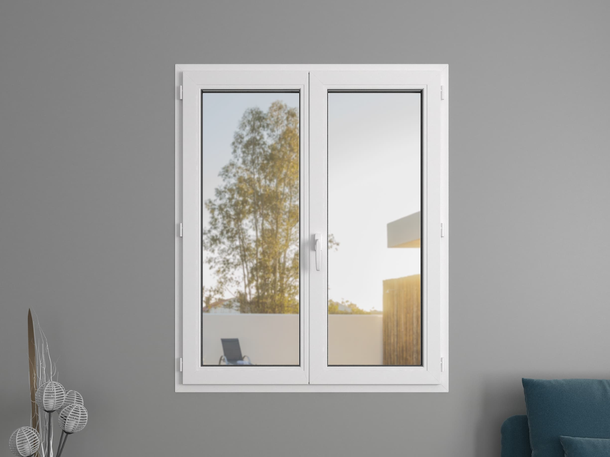 Fenêtre PVC 2 Vantaux - Isolation, Esthétique et Sécurité Renforcée - Habitat83.com
