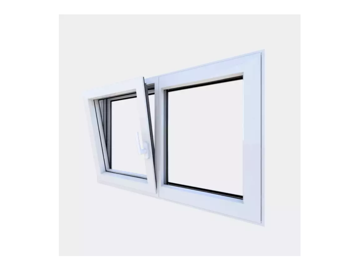 Fenêtre PVC 1 Vantail Oscillo-Battante - Confort, Sécurité et Praticité. Chez Habitat83.com