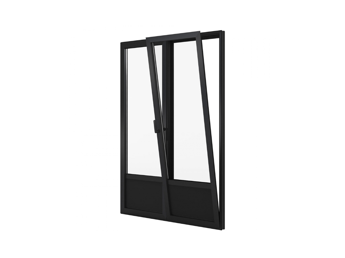 Porte-Fenêtre 2 Vantaux à Crémone - Sécurité, Confort et Esthétique Classique. Chez Habitat83.com