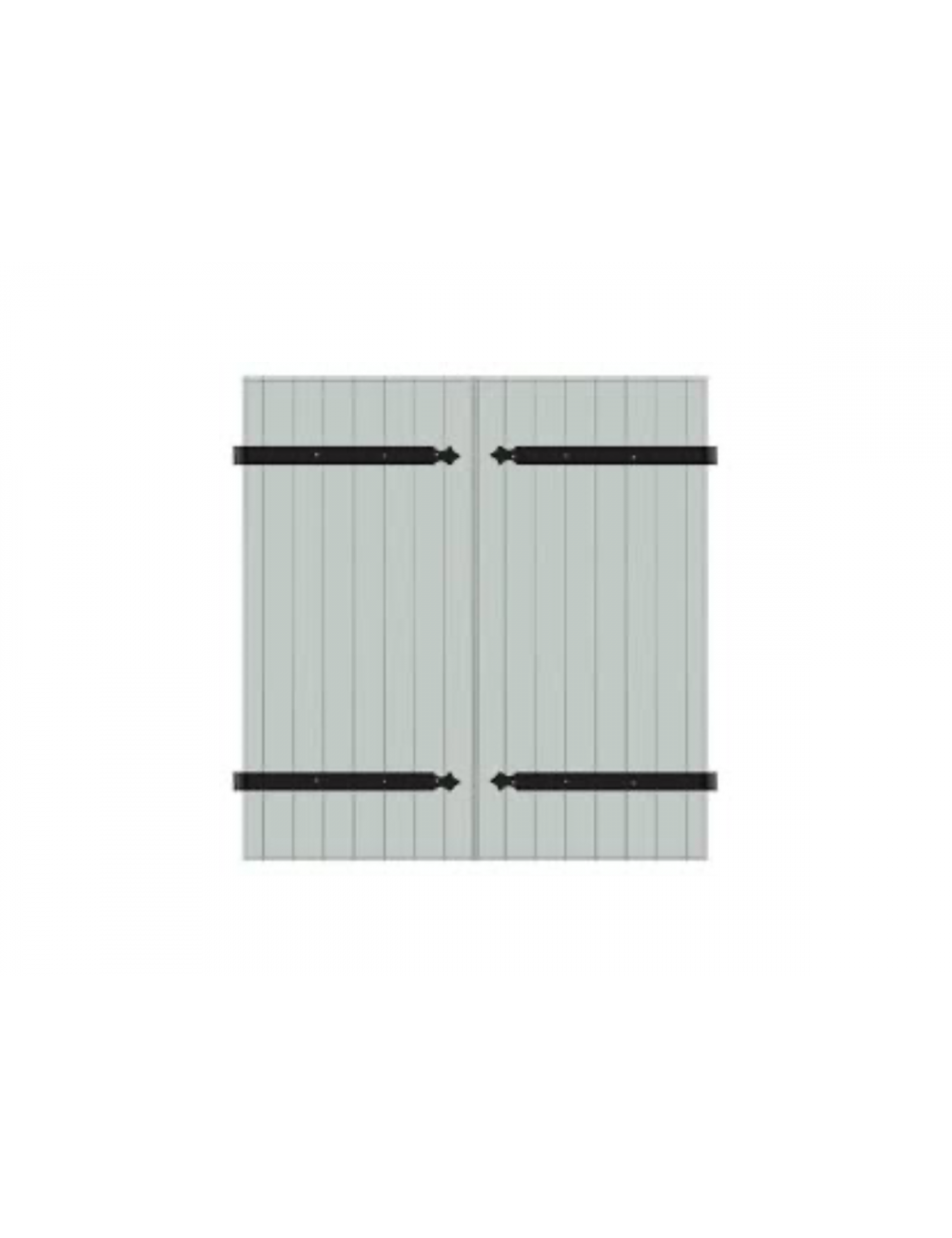 Volet Isolé 2 Vantaux - Habitat83.com