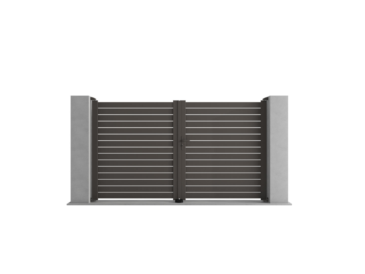 Portail - Sécurisez Votre Entrée avec Élégance et Praticité- Habitat83.com