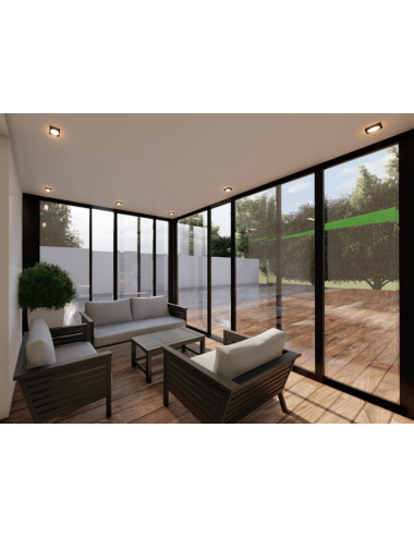 Véranda Elyssa Panoramique – Vue Imprenable et Confort | habitat.com