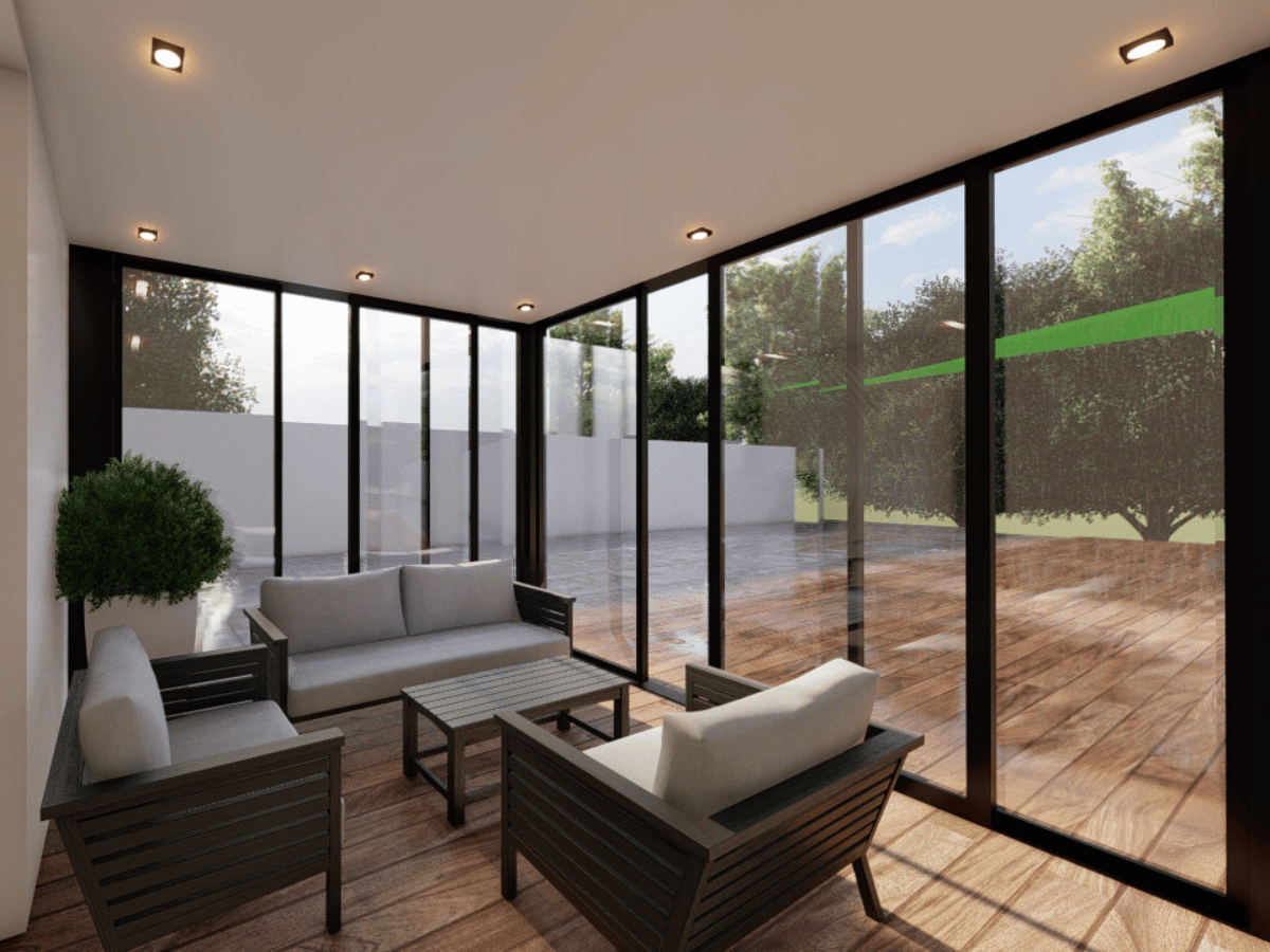 Véranda Elyssa Panoramique – Vue Imprenable et Confort | habitat.com