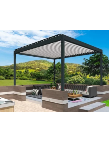 Pergola Bioclimatique en ILOT - Habitat83.com