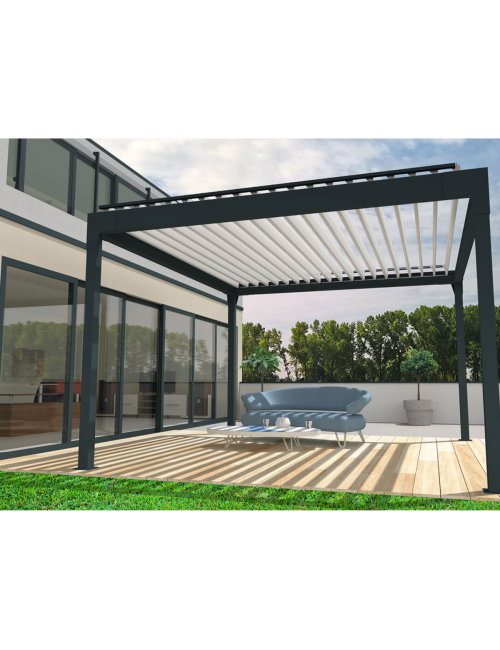Pergola Bioclimatique en ILOT - Habitat83.com