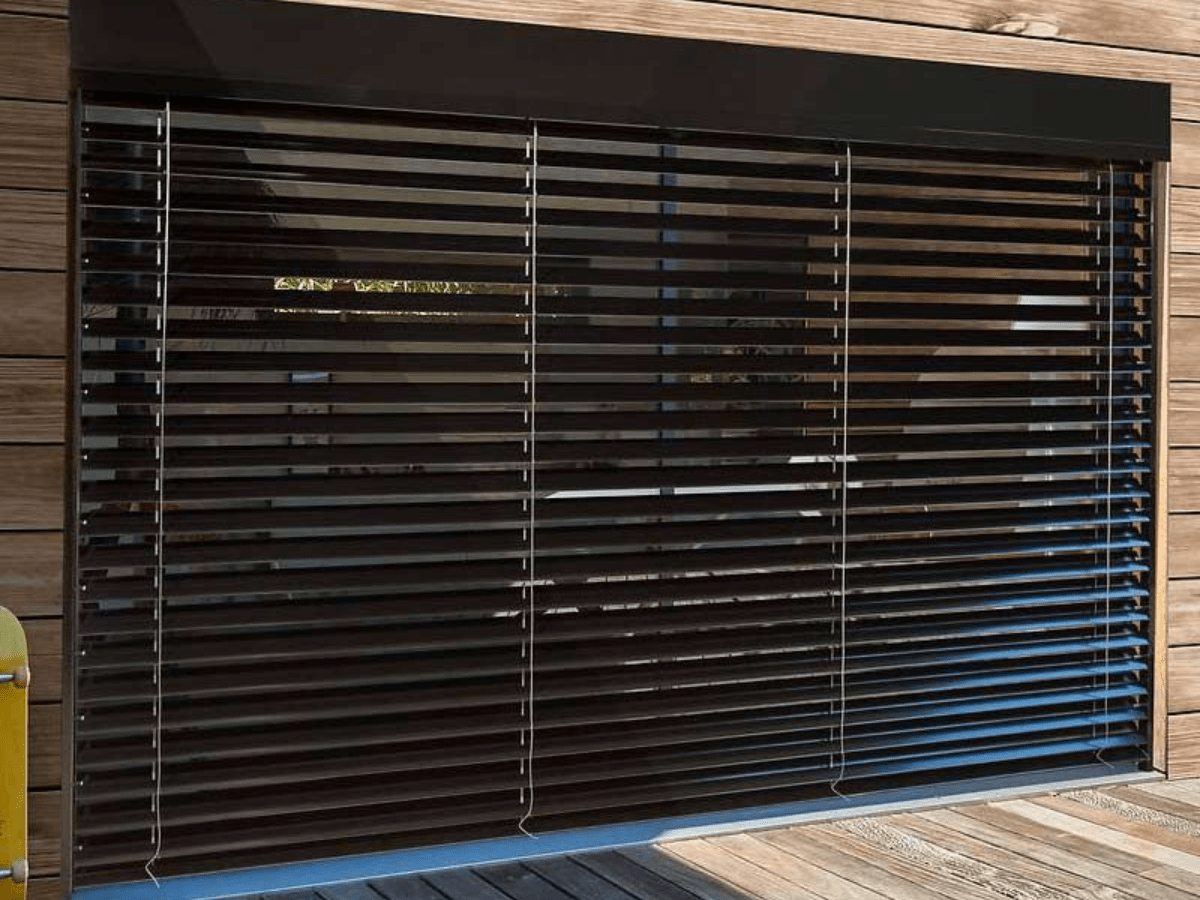 brise soleil aluminium à lames orientable