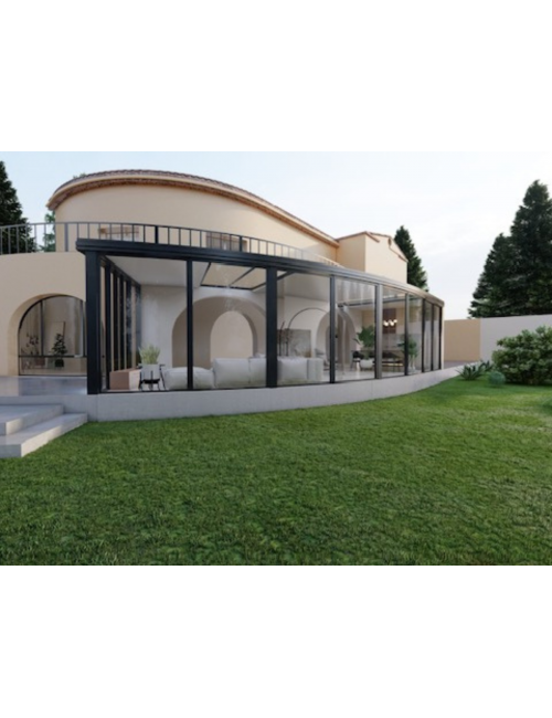 Véranda Elyssa Panoramique – Vue Imprenable et Confort | habitat.com