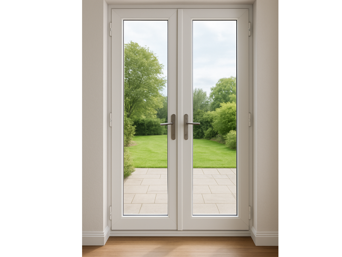 Porte-Fenêtre 2 Vantaux à Serrure - Sécurité, Isolation et Design Élégant. Chez Habitat83.com